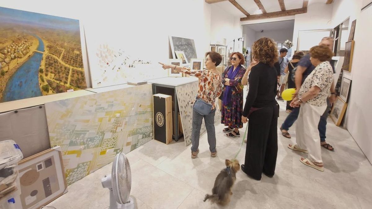 Otra de las exposiciones de Russafart.