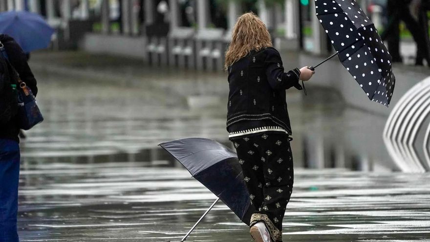 'Claudia' impacta en Extremadura con vientos de 91 kilómetros por hora y lluvias en aumento