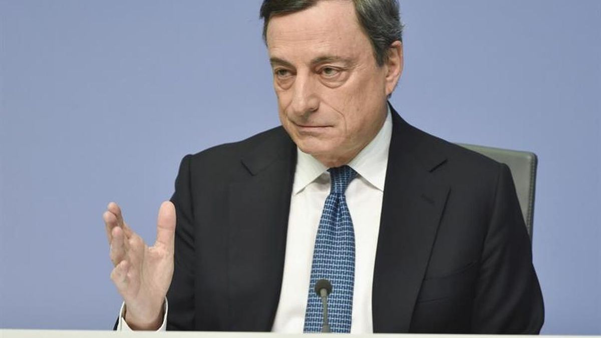 Mario Draghi, presidente del BCE.