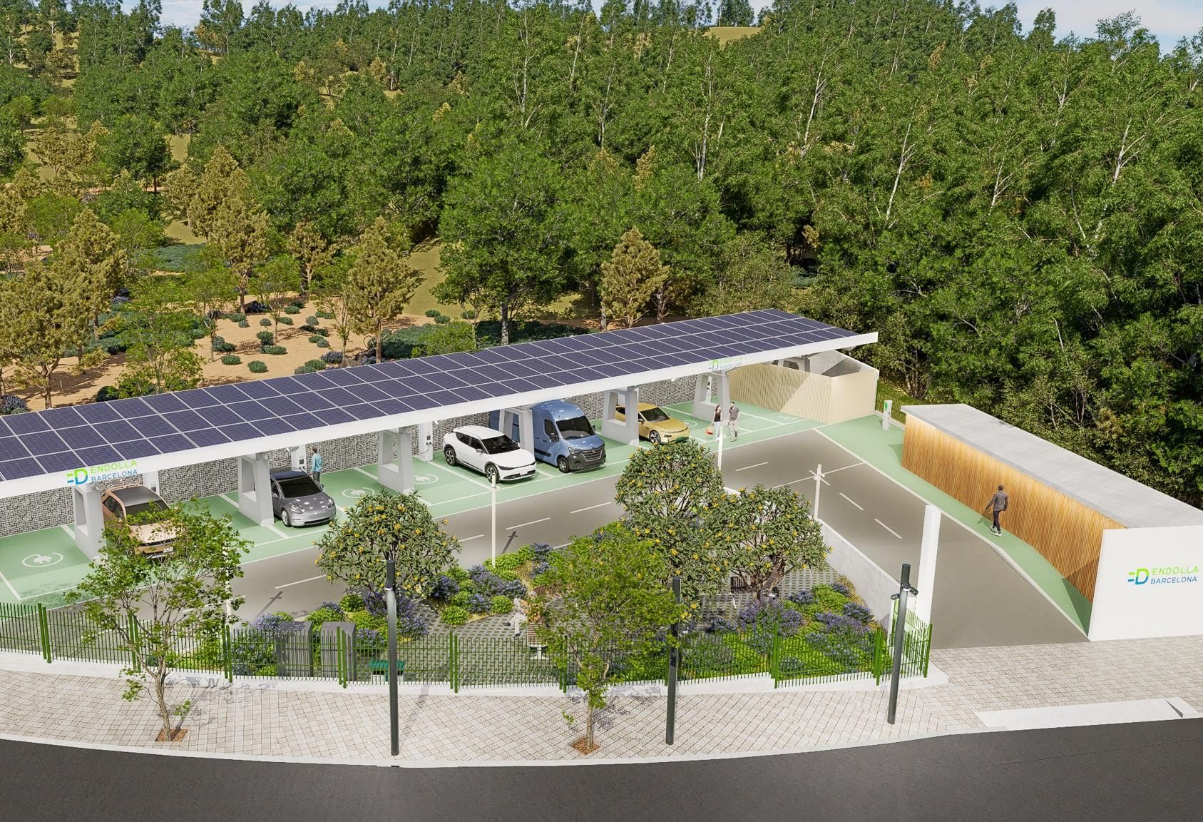 La 'electrolinera' de carga ultrarrápida pública empezará a funcionar a finales de 2026