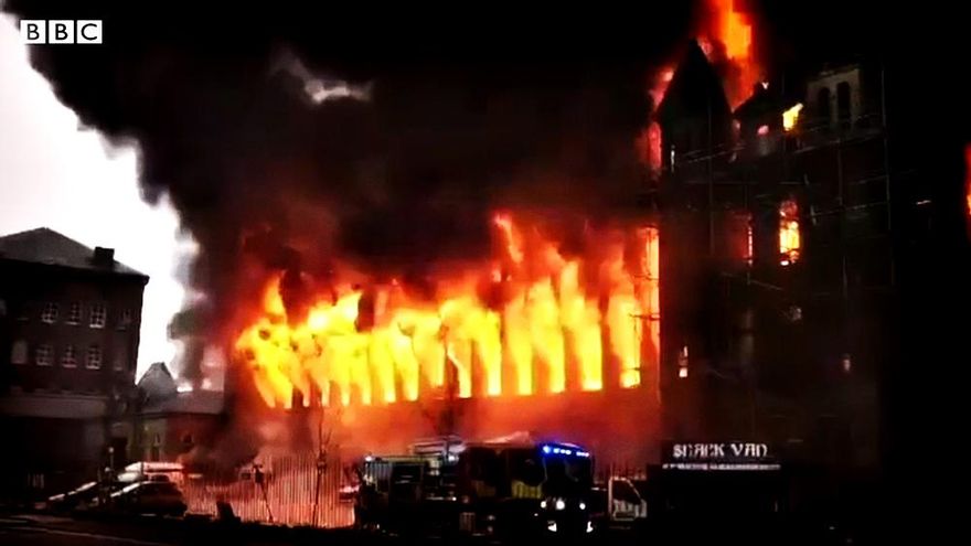 Un grave incendio devasta Dalton Mills, icónica localización de 'Peaky Blinders'