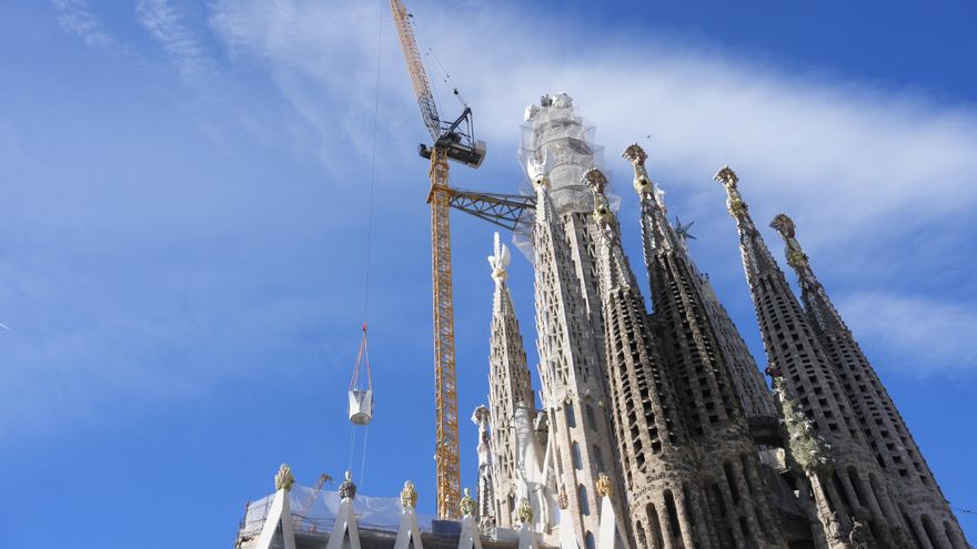 De Alemania a Barcelona: el largo viaje de la cruz de la Torre de Jesús de la Sagrada Familia