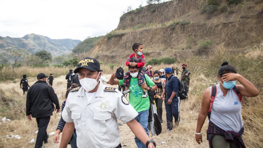 El Gobierno de Guatemala continúa con la deportación de migrantes hondureños