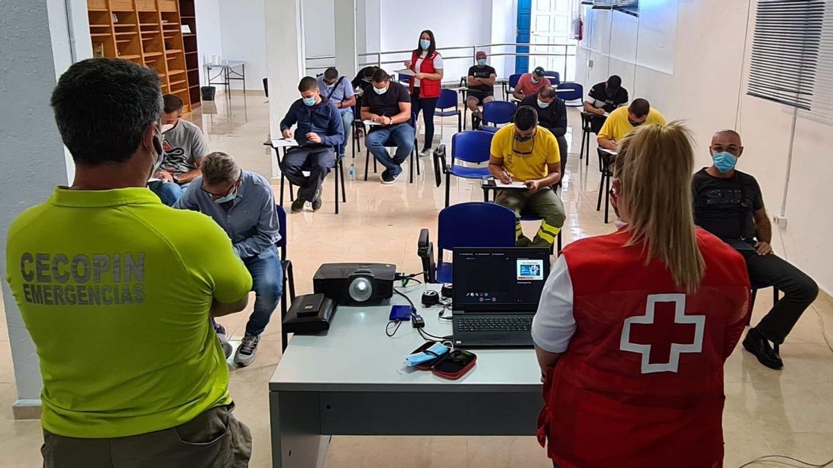 Un momento del curso.