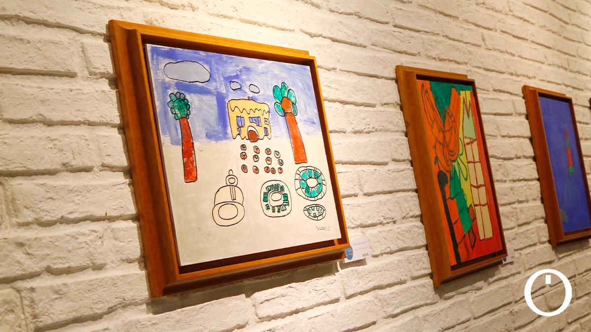 Taller de pintura con motivo del Día Mundial del Síndrome de Down