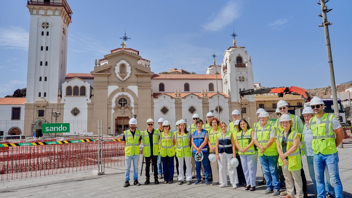 The work at the Patrona Square in Candelaria has been extended by 36 months and has already incurred an additional cost of £4 million.