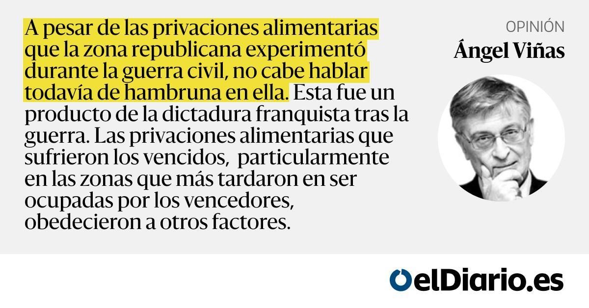 La gran hambruna española contemporánea que no está -¿todavía?- en Wikipedia
