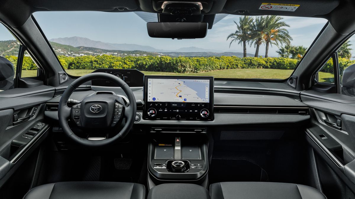 La orientación del salpicadero pasa a ser horizontal en vez de vertical.