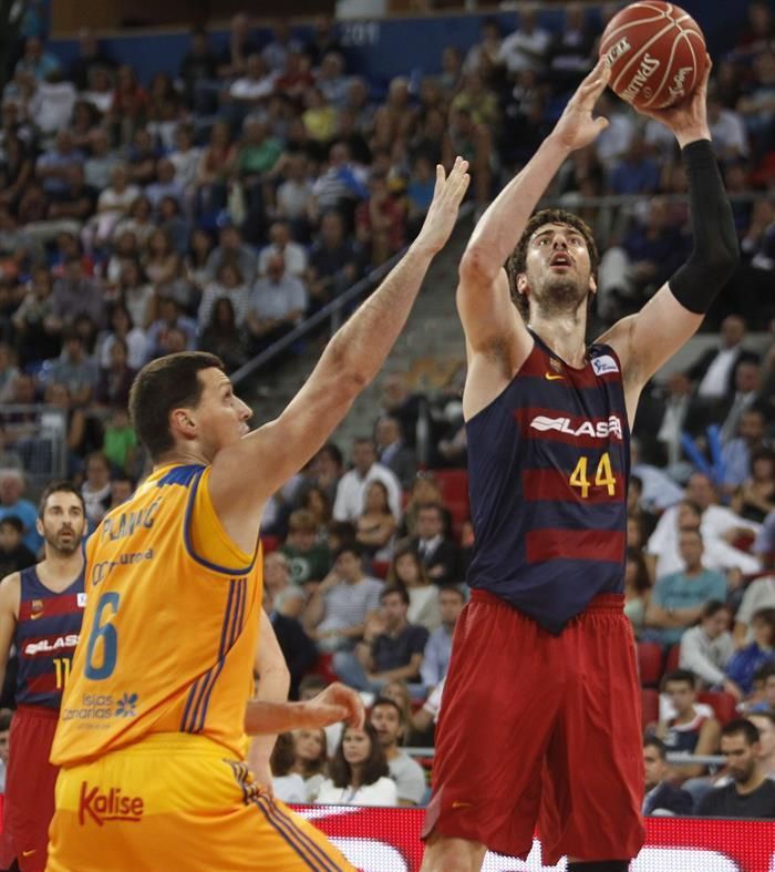 Final de la Supercopa entre Gran Canaria y FC Barcelona. (EFE)
