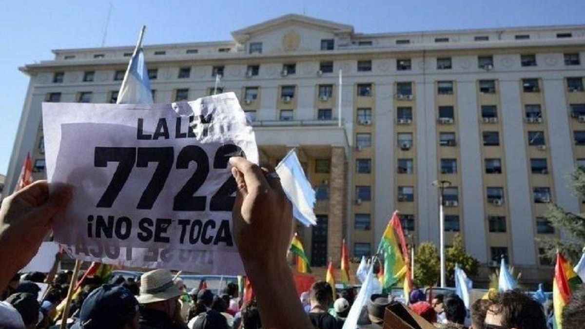 En diciembre de 2019, el pueblo mendocino salió a la calle para pedir por la 7722.
