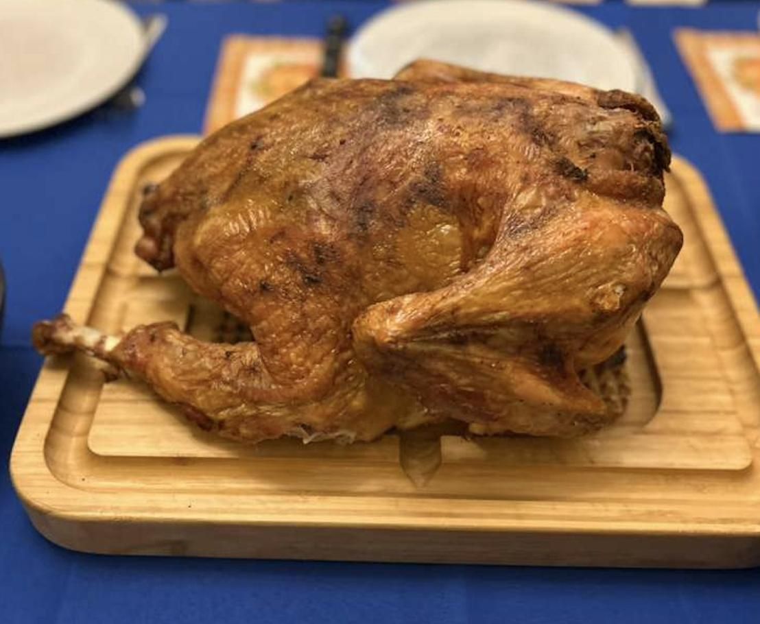 Pavo de Pedro y Cristina en Washington DC.