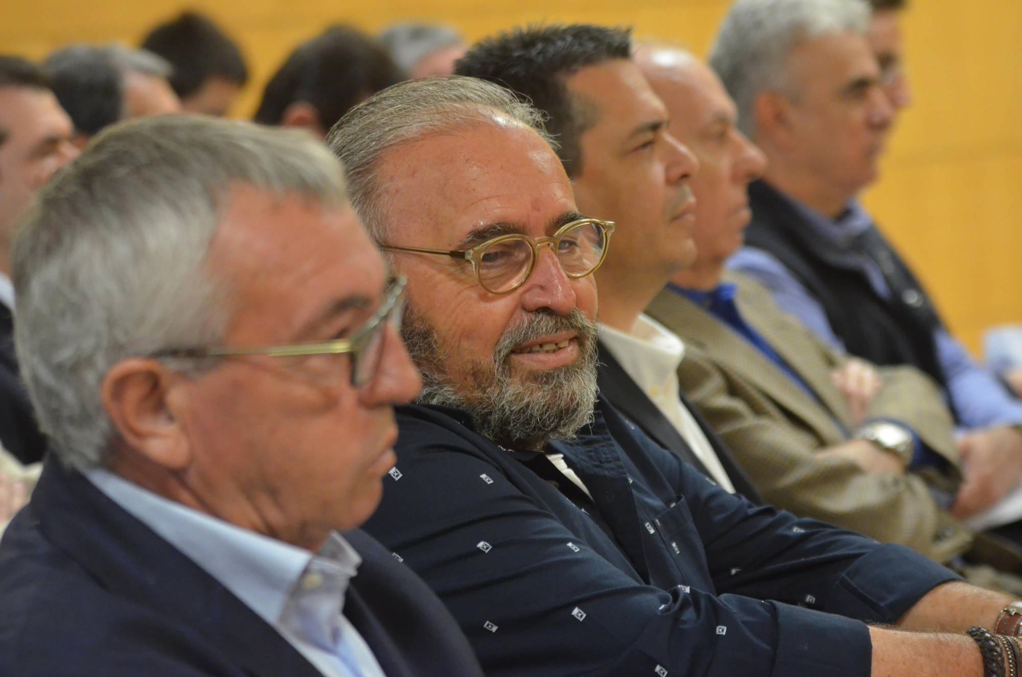 José Luis González Rodríguez, Juan José Alayón Beltrán, Daniel Martín Navarro y Manuel Barrios Rodríguez