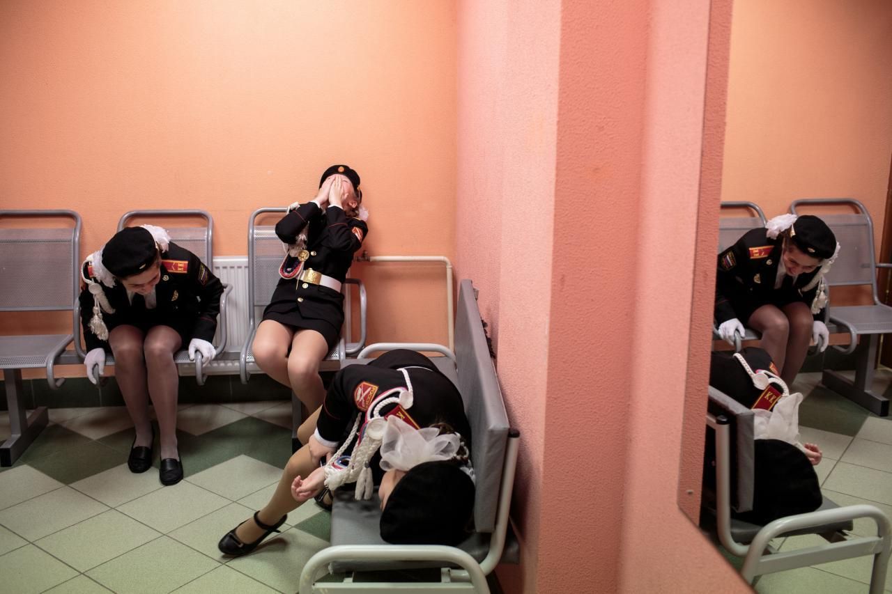 'Beckon Us From Home', serie ganadora del primer premio en la categoría 'Proyectos a largo plazo'. La educación patriótica, a menudo con perspectiva militar, forma la base de muchos programas juveniles tanto en Rusia como en Estados Unidos.