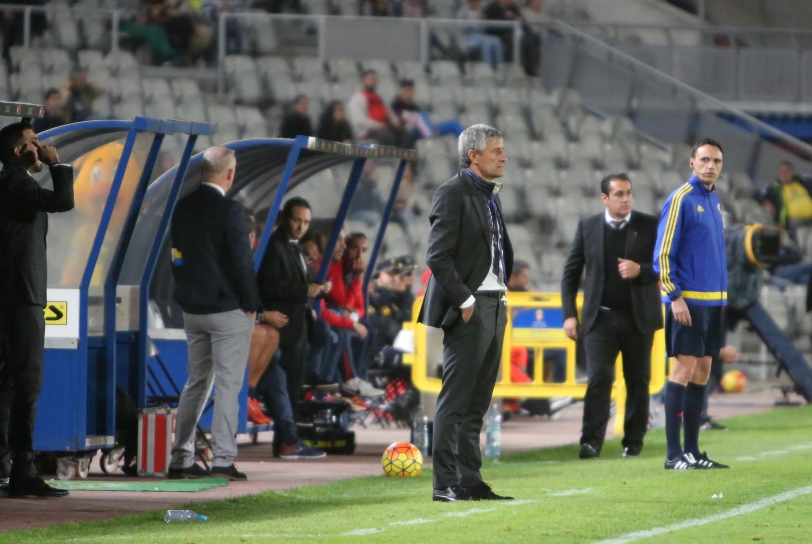 Imagen del encuentro en el Estadio de Gran Canaria entre la UD Las Palmas y el Granada C.F.