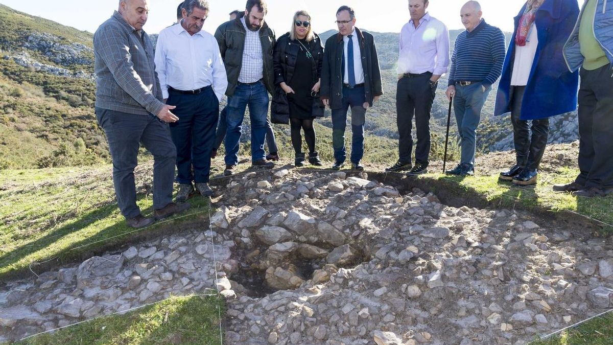 Datan en la época visigoda los restos arqueológicos hallados en la cumbre del Jarramaya, en el Dobra