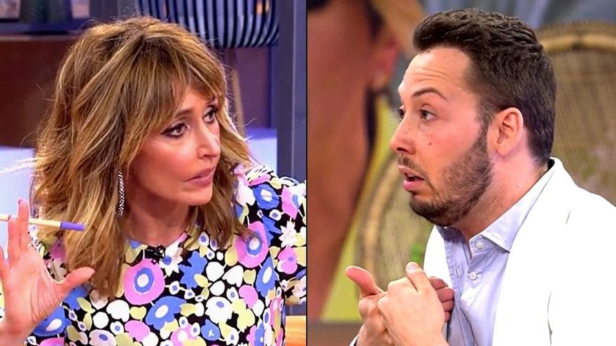 Emma García exige a Avilés que aclare una insinuación sobre 'Viva la vida': "Me has cabreado"