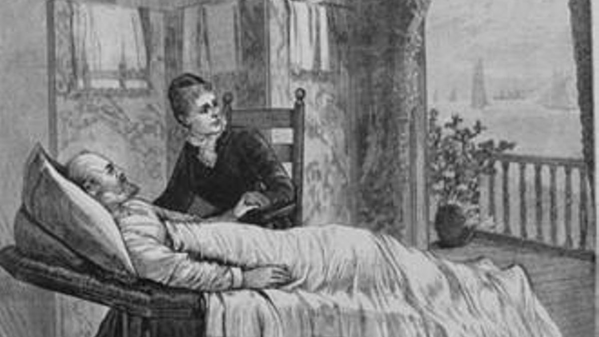 Garfield falleció el 19 de septiembre por una hemorragia interna y una infección generalizada