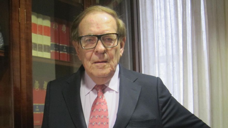 Archivo - El economista Ramón Tamames