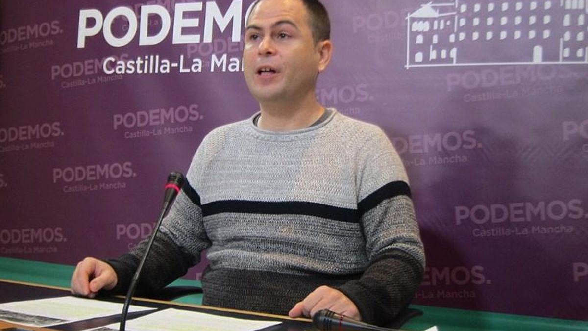 El diputado regional de Podemos David Llorente