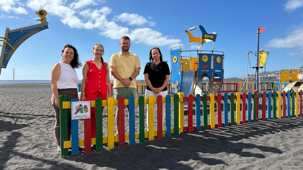 Santa Cruz de La Palma instala pictogramas  para fomentar la accesibilidad cognitiva.