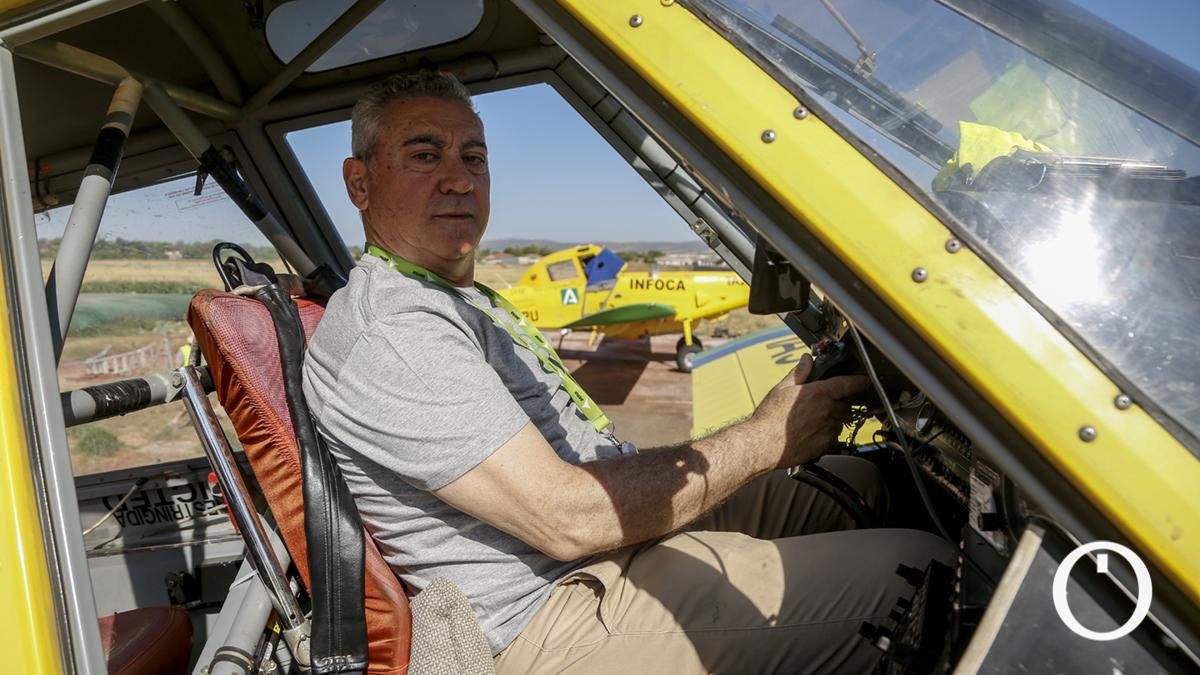 Piloto del Plan INFOCA del aeropuerto de Córdoba