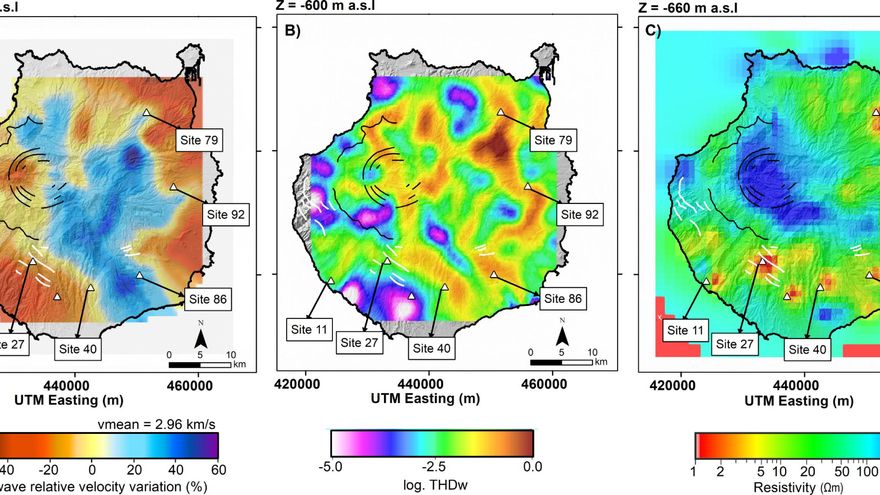 Un estudio detecta indicios de sistemas geotermales bajo Gran Canaria y ayuda a enfocar su potencial energético