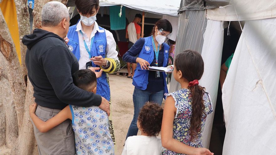 Ilusión en campamento migrante del norte de México con nuevo censo para asilo