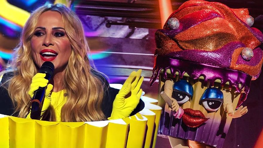 Marta Sánchez, la sorpresa española en el regreso de 'Mask Singer' a Uruguay, cantando por Lady Gaga