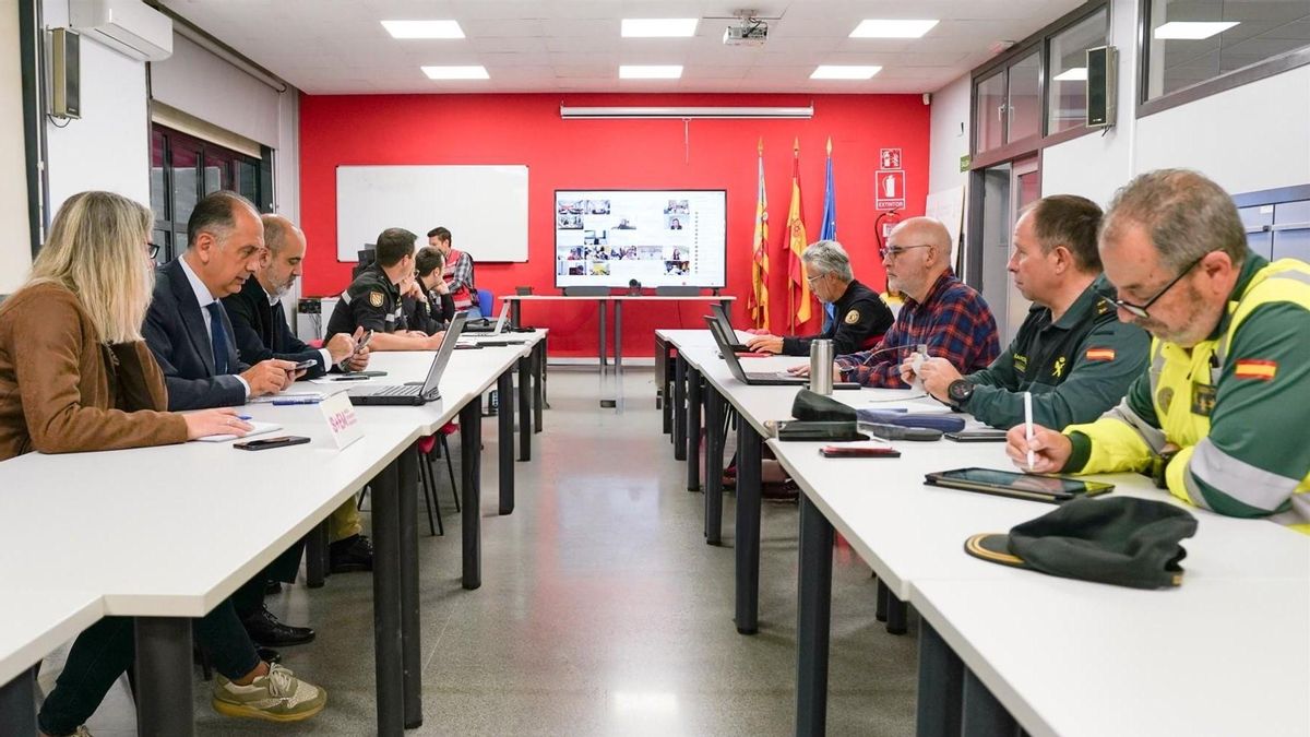 Una reunión del Cecopi en una imagen de archivo.