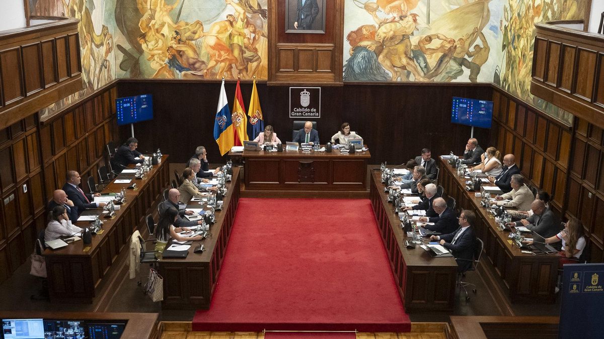 Segunda jornada del Debate sobre el estado de la isla en el Cabildo de Gran Canaria.