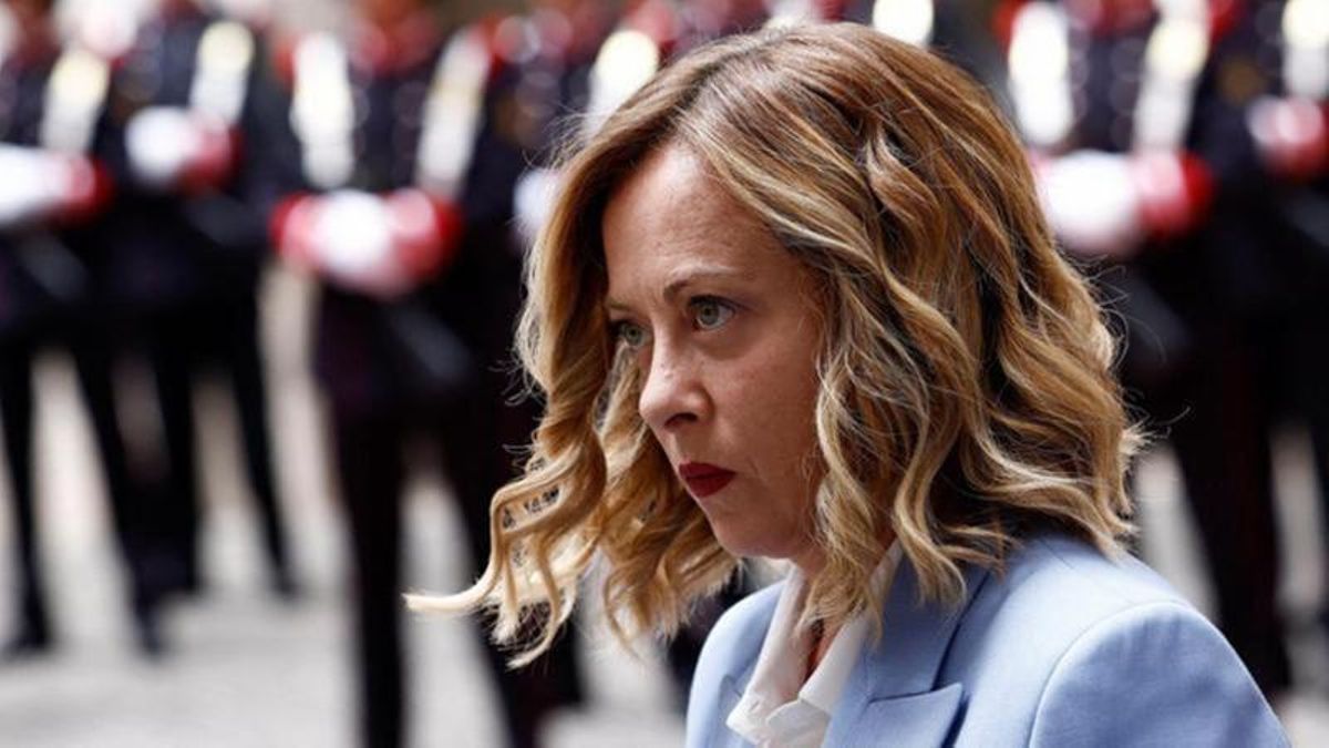 La primera ministra italiana, Giorgia Meloni