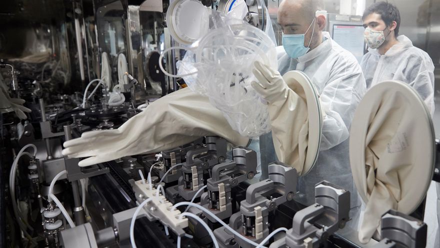 Vista de las instalaciones de la farmacéutica catalana Reig Jofre. EFE/Alejandro García/Archivo