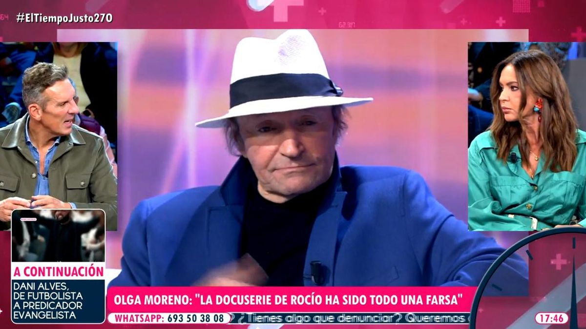 Olga Moreno y Joaquín Prat en 'El tiempo justo'