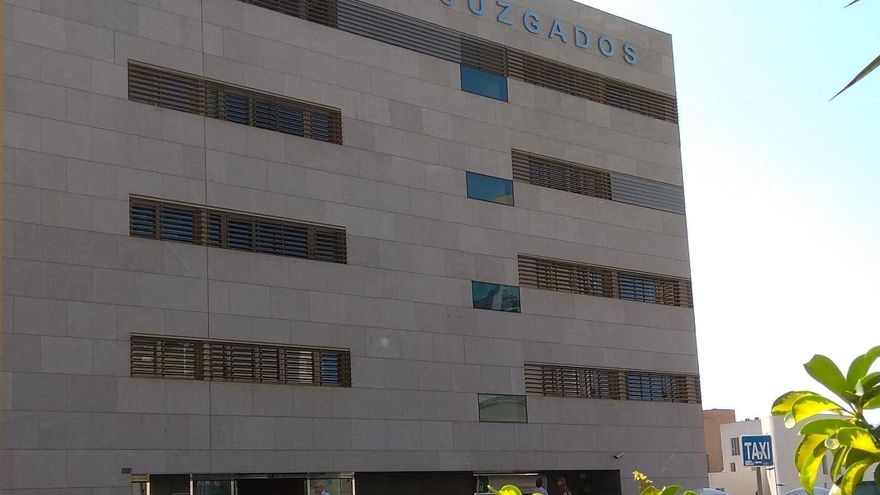 Vista de los Juzgados de Almería.