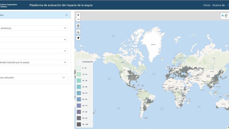 Plataforma de Evaluación del Impacto de la Sequía (D-IAP).