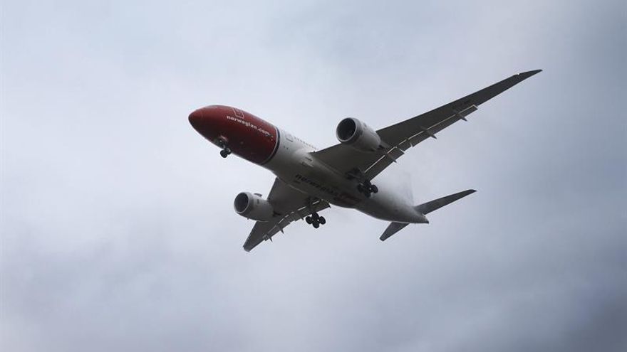 Un avión de Norwegian bate el récord en un vuelo transatlántico comercial