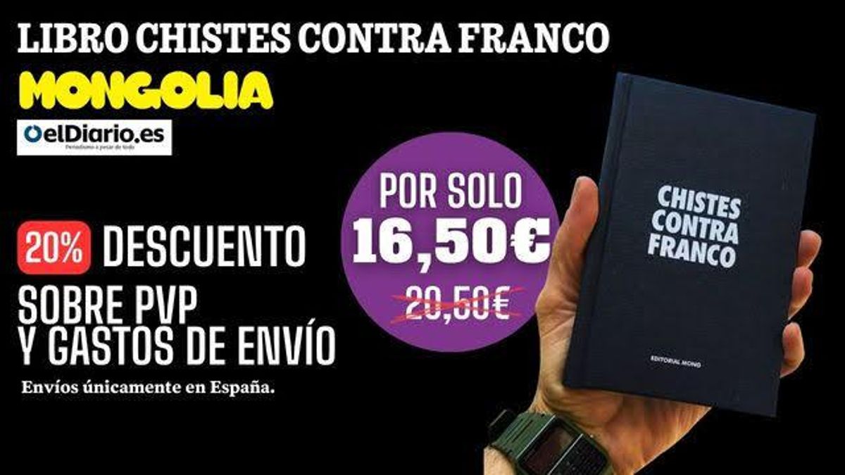 'Chistes contra Franco': consíguelo con un 20% de descuento
