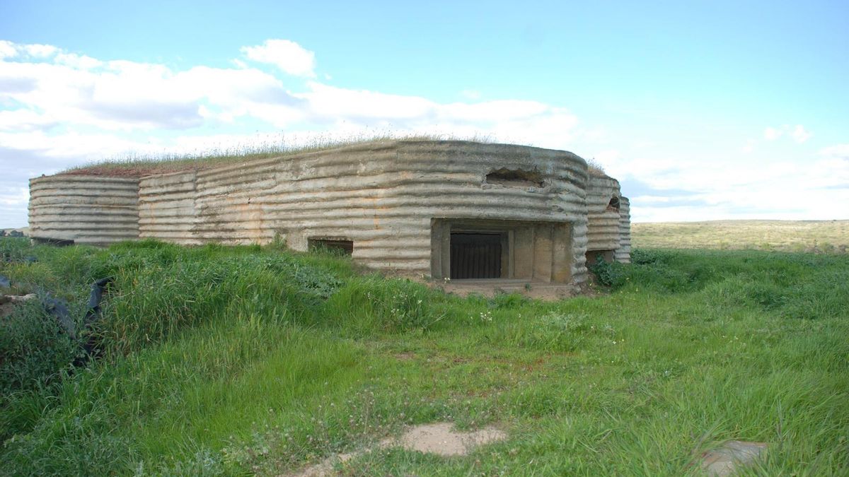El búnker del Zújar, en Badajoz.