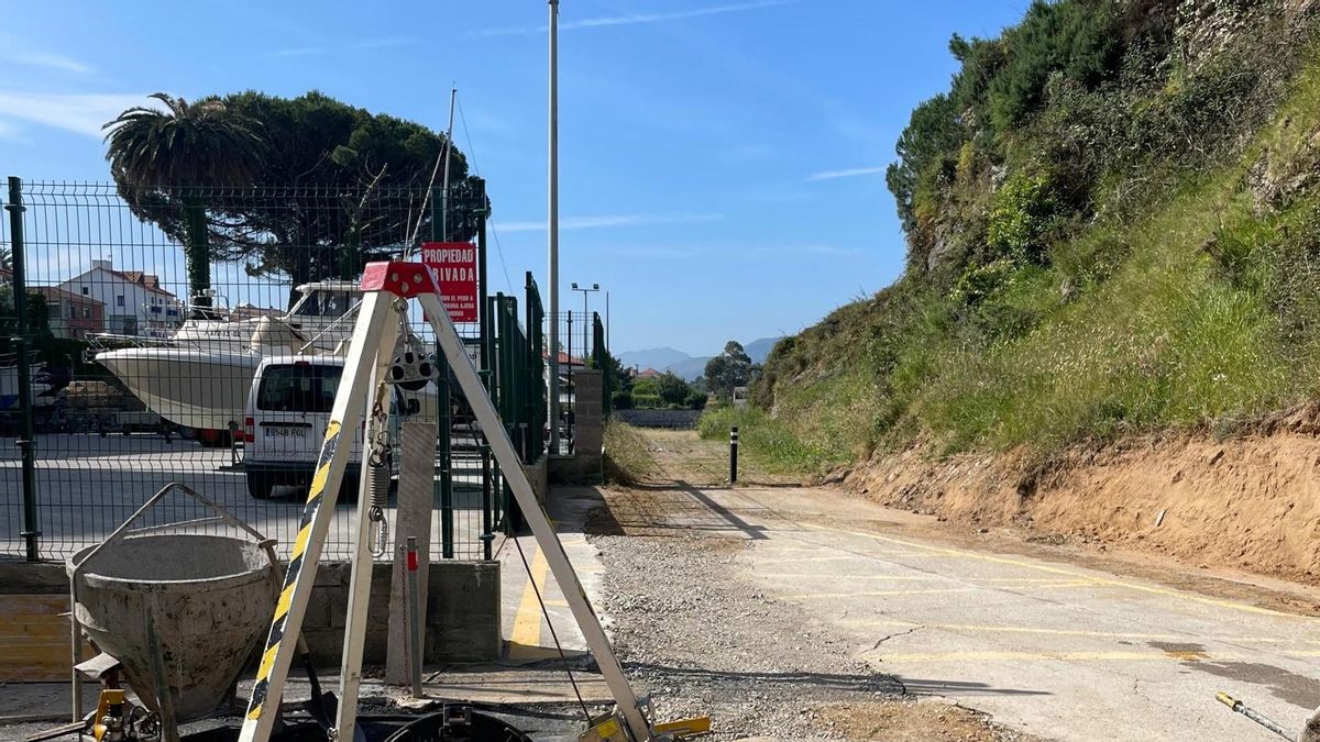 Obras en el municipio.