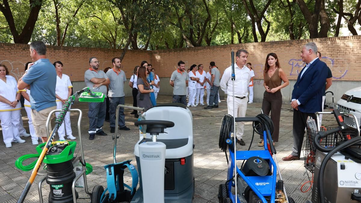 Refuerzos en la limpieza y medio centenar de obras: la puesta a punto de los colegios de Sevilla para el nuevo curso