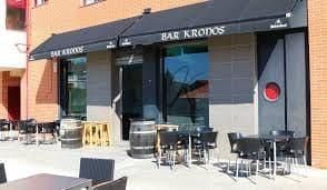 Exterior del Bar Kronos, en Nanclares de la Oca
