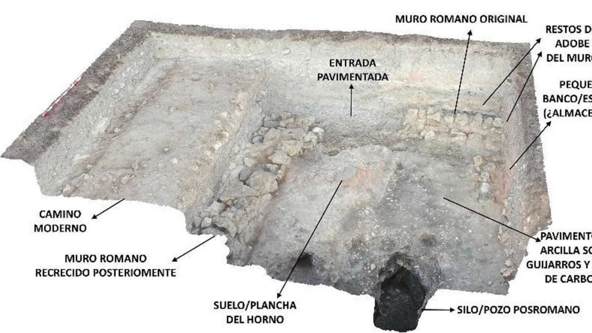 Hallazgos en la estructura.