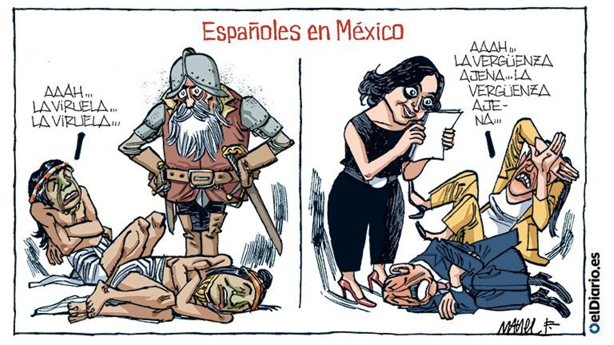 Españoles en México