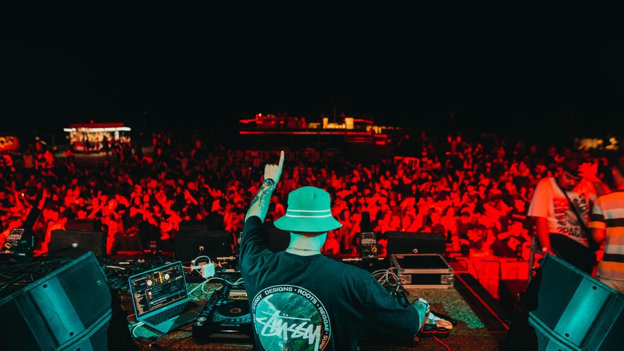 Dj Conjurer en un evento