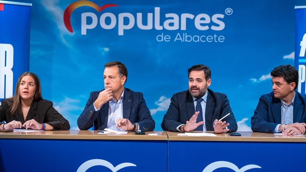 El presidente del Partido Popular de Castilla-La Mancha, Paco Núñez.