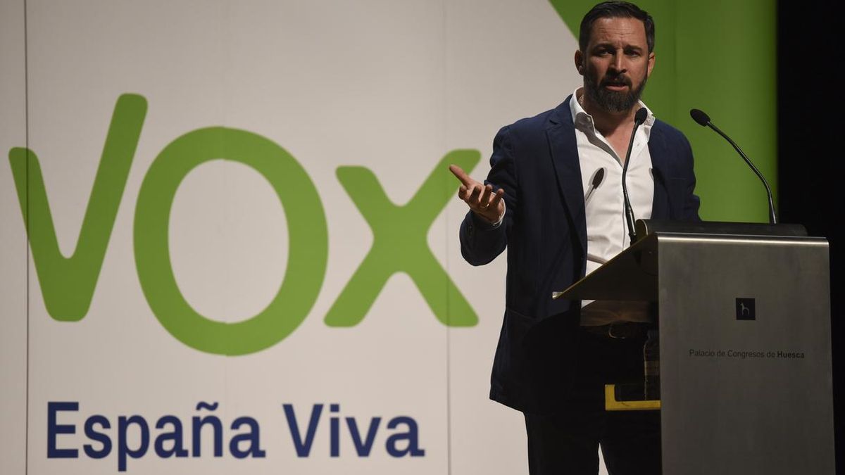 Abascal (Vox) dice que el Estado de las Autonomías "se ha convertido en un enemigo de las libertades" en España