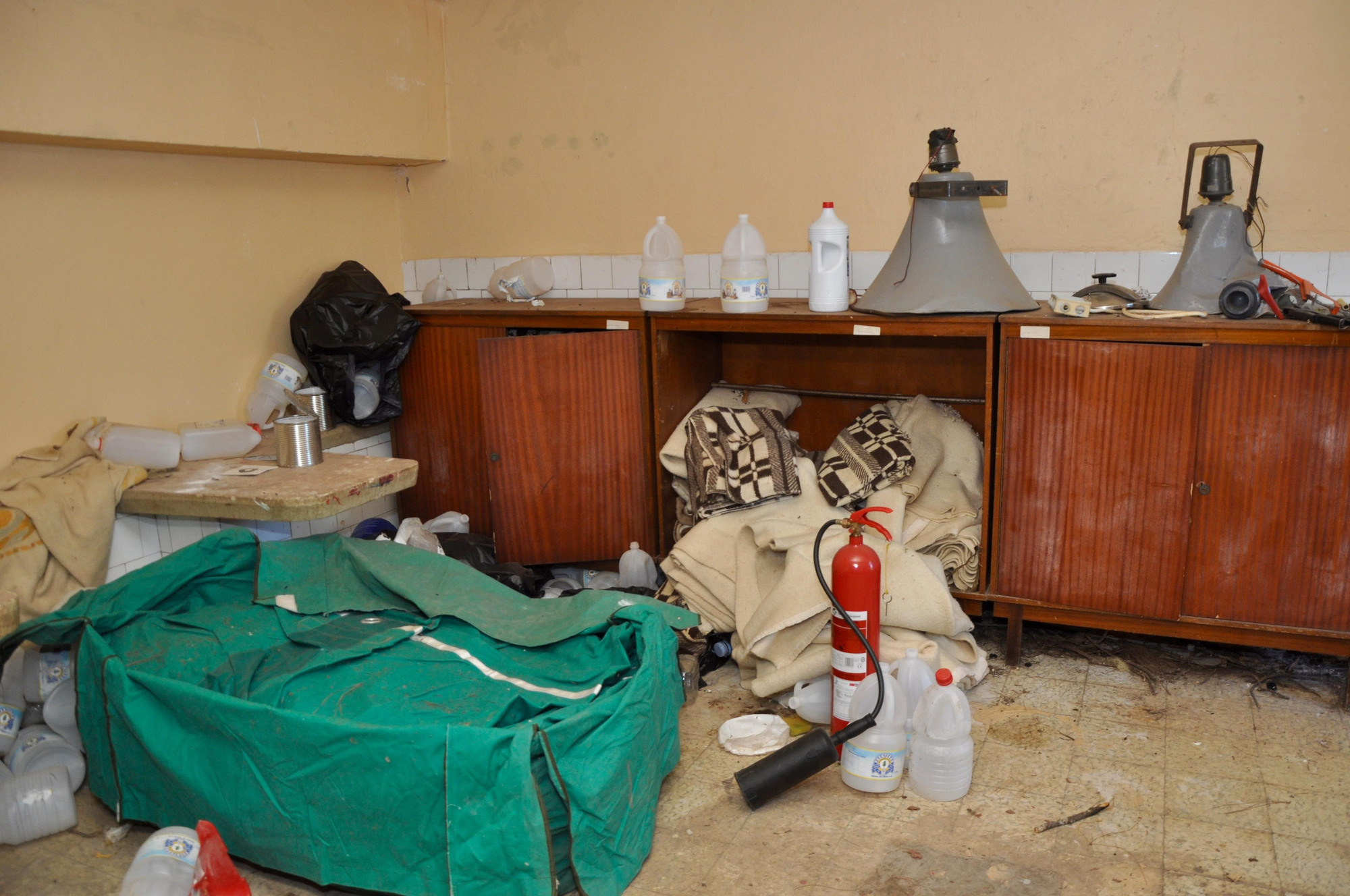 Instalaciones del Campamento de Tamadaba (Ángel Sarmiento)