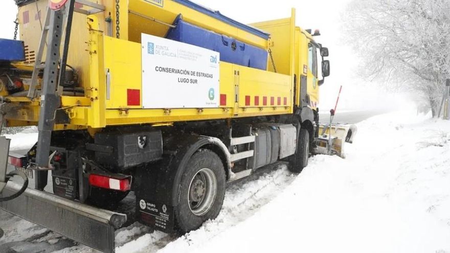 El temporal de nieve afecta a 40 carreteras con tramos cerrados en ocho de ellas