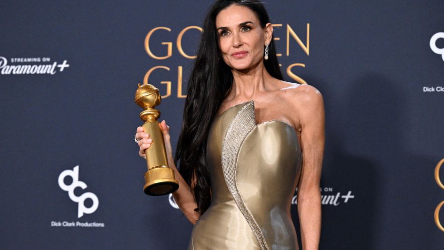 Demi Moore, el regreso de la actriz “pochoclera” condenada por Hollywood que ahora apunta al Oscar