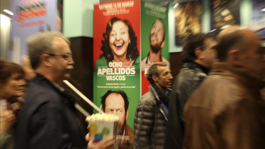 "Ocho apellidos vascos" ya roza los 44 millones de euros de recaudación